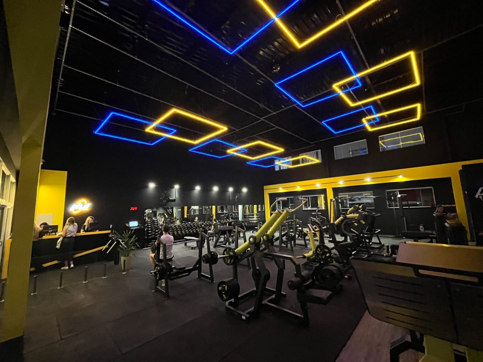 Interior da Ph.D Sports